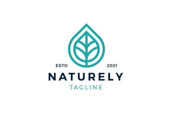 Download Leaf Monoline Logo - Premium Resources